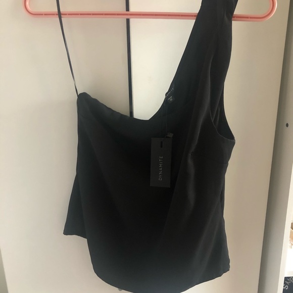 NEW One Shoulder Top - Picture 2 of 6